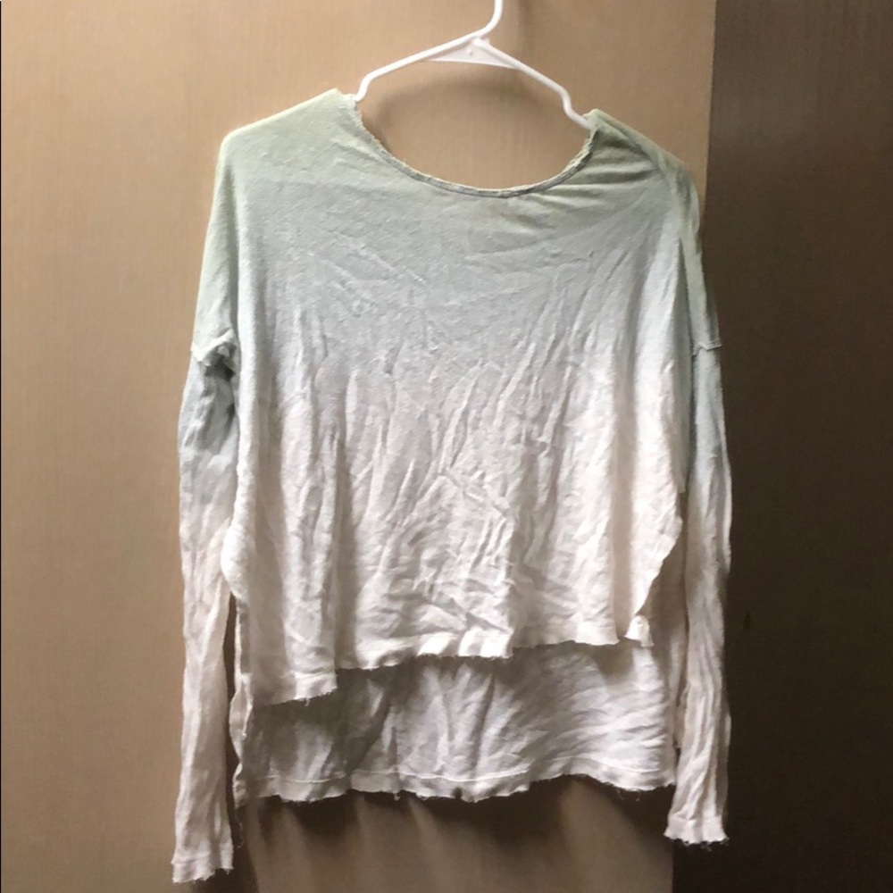 free people ombré shirt